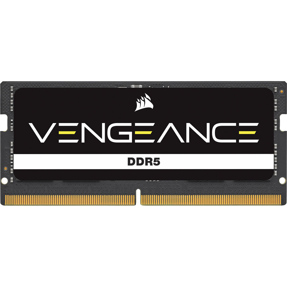 CORSAIR 32GB VENGEANCE Laptop DDR5 4800 MHz SO-DIMM Memory Module (1 x 32GB) CMSX32GX5M1A4800C40