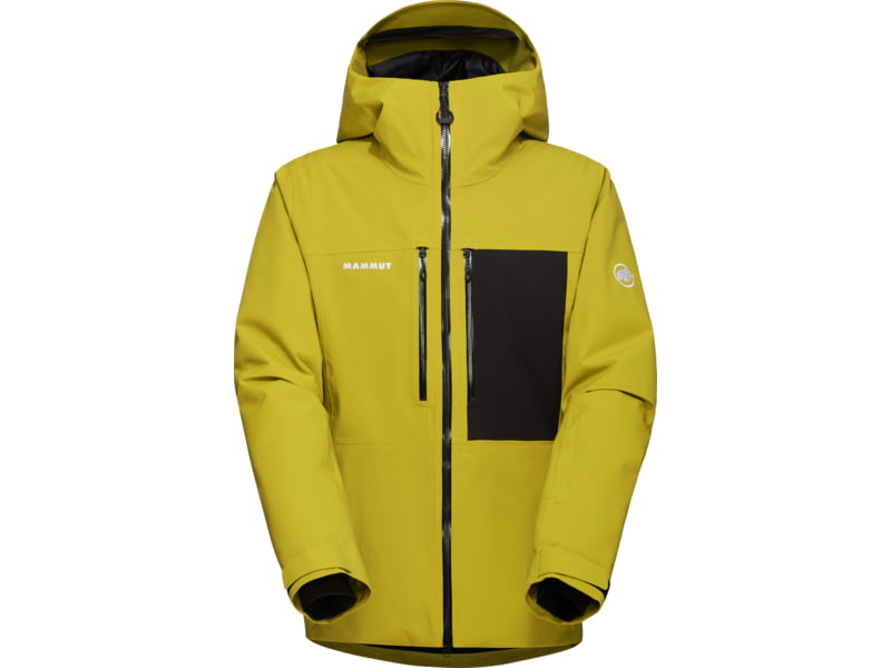 Mammut Stoney HS Thermo Hooded Jacket - Men's Aura/Black Large 1010-31060-40288-115