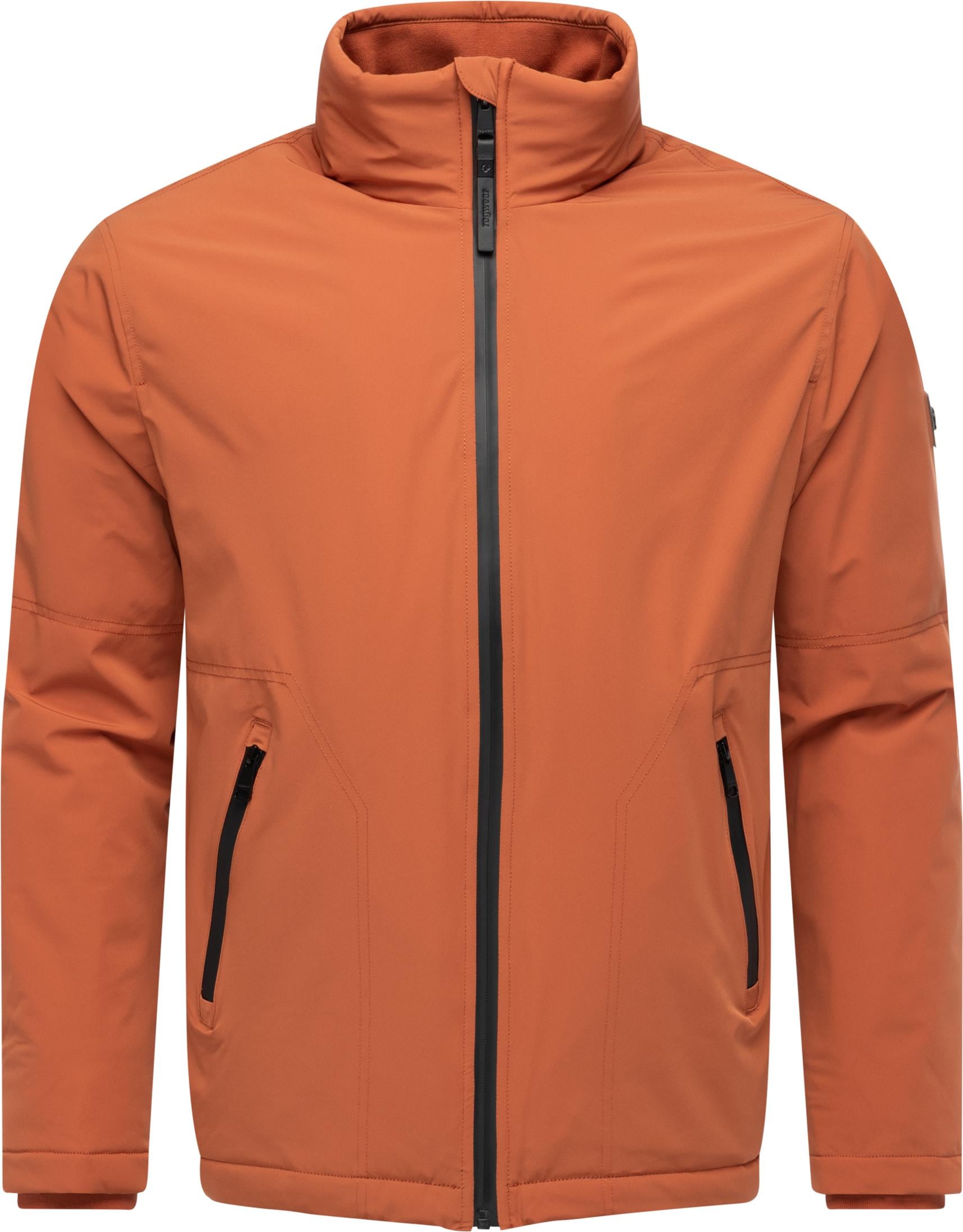 Outdoorjacke RAGWEAR "Colwie Warm YOUMODO", Herren, Gr. M (50), orange, Obermaterial: 90% Nylon, 10% Elasthan, Innenfutter: 100% Polyester, Wattierung: 100% Polyester, gerade hüftbedeckend, hoch geschlossener Ausschnitt, Ärmel ohne Ärmelschlitz...