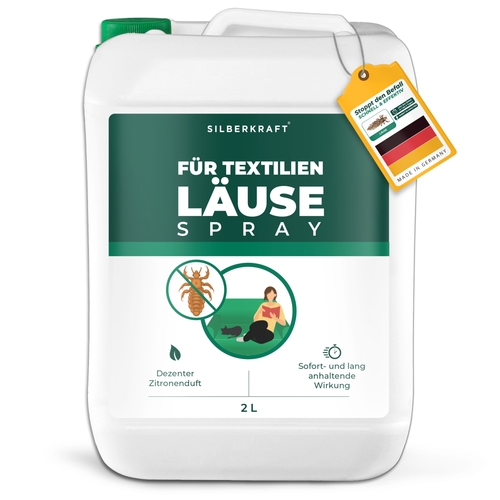 Läusespray für Textilien und Kopfläuse vorbeugen Spray: 2 Liter Image
