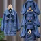 Veste en jean tendance 2025 printemps automne haut vêtements pour enfants nouveau trésor vêtements d