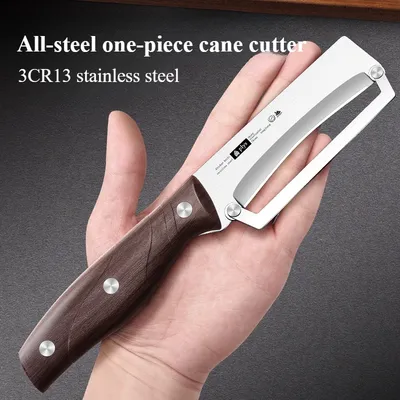 Multifunctional paring knife fruit knife two-in-one household commercial stainless steel kitchen special sharp easy to clean