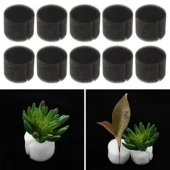 10 pcs Sponge Flower Cultivation Soilless Cultivation System Trays Soilless Hydroponic Vegetables Nursery Pots Nursery