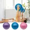 15cm Mini Yoga Ball Soft Pilates Exercise Gym Ball PVC Non Slip Home Training Balance Stability Inflatable Straw Easy Inflation