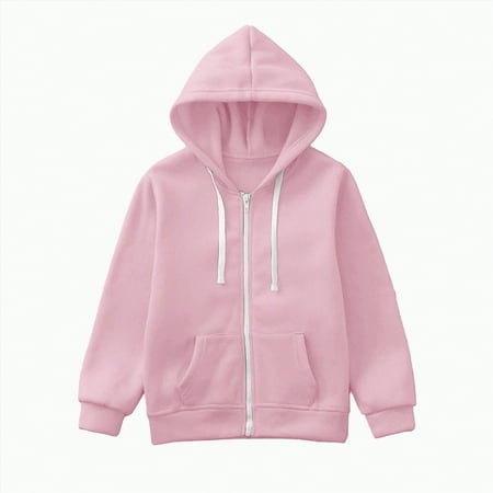 Hessimy Girls Outdoor Floral Fleece Lined Light Windproof Jacket With Hood Baby Toddler Denim Jacket Fleece Jacket Bed Jacket Baby Jacket Girls Jacket Checkered Jacket (Pink 4-5 Years)