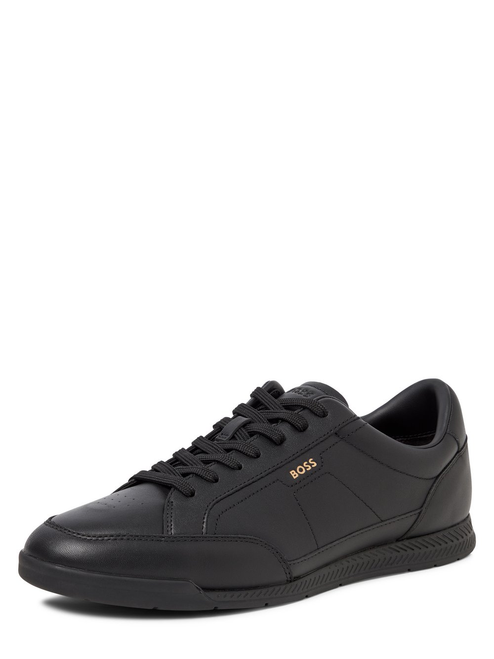 BOSS Sneaker aus Leder Herren schwarz, 42