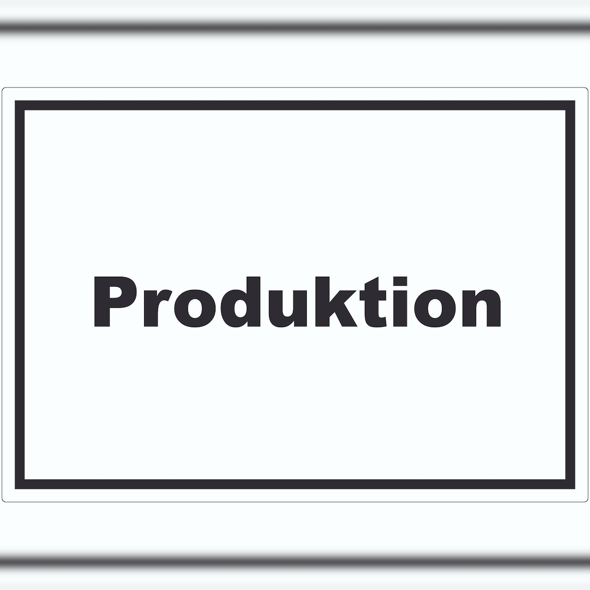 HB-Druck Produktion Aufkleber mit Text Herstellung Fertigung waagerecht A5 (148x210mm) Image