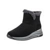 Snowboots TOM TAILOR "Tom Tailor Stiefel Lederimitat/Textil", Damen, Gr. 39, schwarz, Lederimitat, Textil, casual, Schuhe