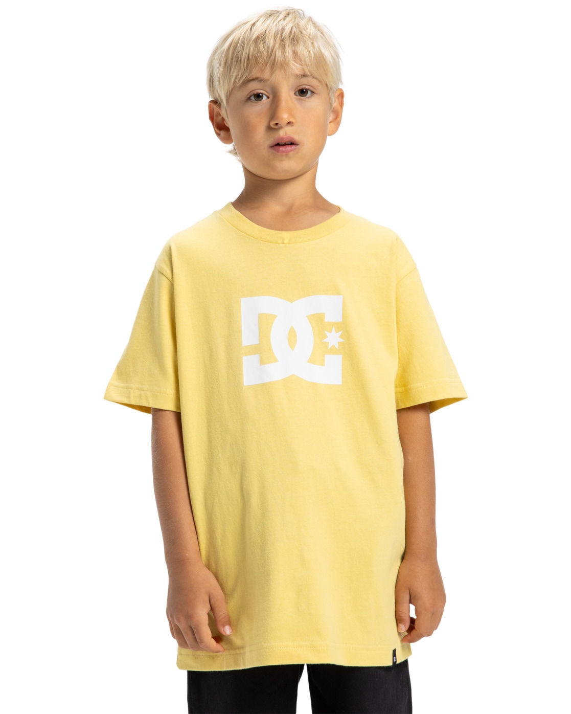 T-Shirt DC SHOES "DC Star", Kinder, Gr. 14(155-164cm), weiß, 75% Baumwolle, 25% Baumwolle, Shirts Image
