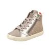 Sneaker GEOX "Geox Sneaker Lederimitat/Textil", Gr. 30, beige (dunkelbeige), Lederimitat, Textil, casual, Schuhe