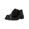 Schnürschuh CLARKS "Orinoco3 Derby", Damen, Gr. 37, schwarz, Leder, elegant, Schuhe, aus hochwertigem Leder