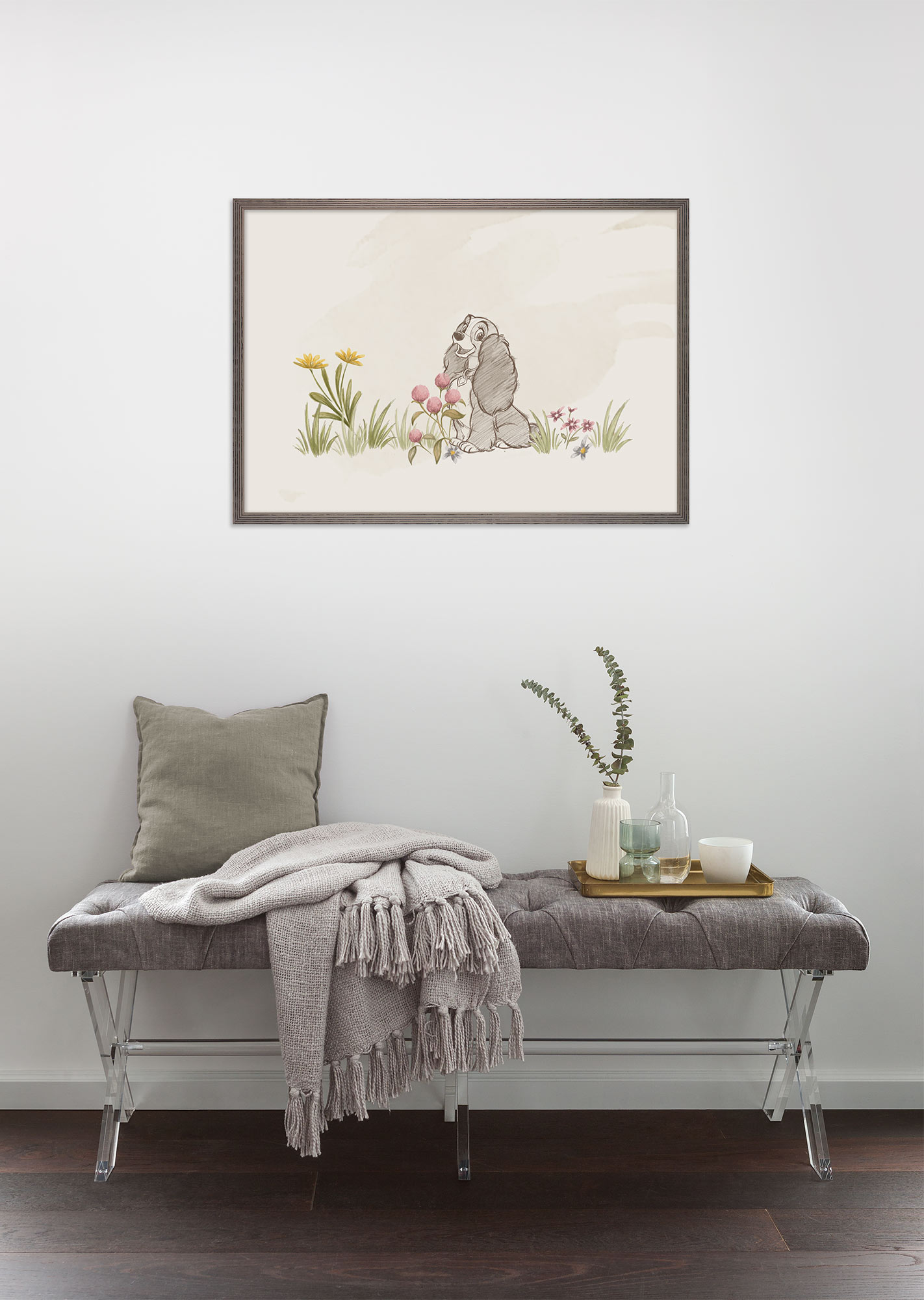 Wandbild KOMAR "Like a Lady", farbe bild(er): pastell, Disney, 1 Stk., Vlies, Bilder, 40 x 30 cm (Breite x Höhe) - Kinderzimmer, Dekoration Image
