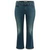 Bootcut-Jeans LEVI'S PLUS "315", Damen, Gr. 16 (48), Länge 32, for all in, Denim/Jeans, Obermaterial: 85% Baumwolle, 7% Lyocell, 6% Elastomultiester, 2% Elasthan, casual, bootcut fit lang, Jeans, Shaping