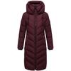 Steppmantel NAVAHOO "Sahnekatzii XIV", Damen, Gr. M (38), rot (weinrot), Oberstoff: 100% Polyester, Futter: 100% Polyester, Wattierung: 100% Polyester, Ärmelfutter: 100% Polyester, modisch, figurumspielend ca. Mitte Knie, hoch geschlossener...
