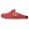 Hausschuh DOGO "Comfie Pantoletten Hausschuhe Tom & Jerry Damen Sandalen", Damen, Gr. 41, Normalschaft, rot, Lederimitat, Schuhe, Handgefertigt
