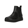 Stiefel CLARKS "Zylah Willow", Damen, Gr. 37,5, schwarz, Leder, elegant, Schuhe, mit dezenten Nieten-Details