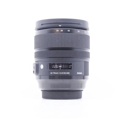 Used Sigma 24-70mm f/2.8 DG OS HSM Art - Canon EF Fit