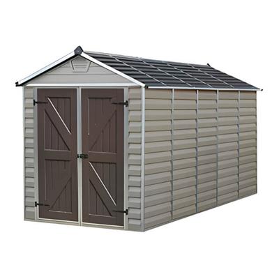 Palram-Canopia SkyLight 6' x 12' Storage Shed (Tan)