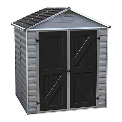 Palram-Canopia SkyLight 6' x 5' Storage Shed (Grey)