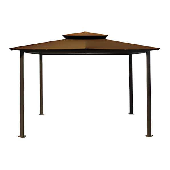 Paragon Outdoor 10 x 12 ft. Barcelona Soft Top Gazebo (Cocoa Canopy)