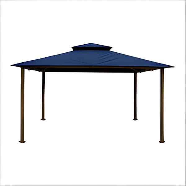 Paragon Outdoor 11 x 14 ft. Kingsbury Soft Top Gazebo (Navy Sunbrella Canopy)