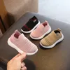 Größe 20-31 Kinder Schuhe Frühling Herbst Kinder Turnschuhe Weiche Atmungsaktive Mesh Jungen Slip-on Schuhe Patchwork Farbe Mädchen schuhe