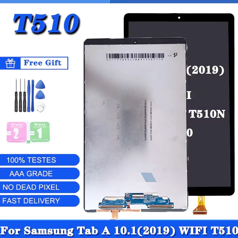 10,1 zoll Neue Für Samsung Tab EINE 10,1 (2019) T510 T515 LCD Display Touch Screen Für SM-T515 SM-T510 Display Image