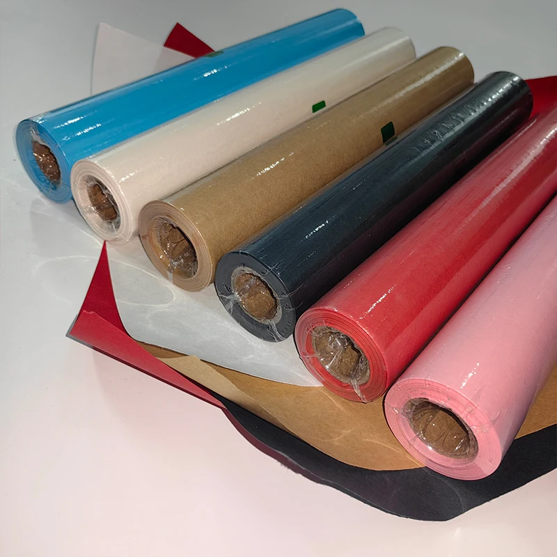 Mehrfarbige Kraftpapierrolle in mehreren Größen – Industriequalität, perfekt zum Basteln, Geschenkverpacken, Wandkunst, Tischläufer, Boden Image