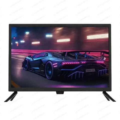 19-Zoll-HD-LED- und LCD-Fernseher in kleinen Größen mit schwarzem Flachbildschirm