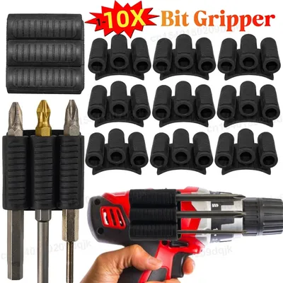 1-10X Drill Add-on Quick Change Bits Holders Mount Attachment Driver Bits Side Holder of Power Drill oder Driver für Drills Tool