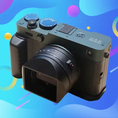 Quadratischer Gegenlichtblende aus Metall für Fujifilm XF 23 mm F2.8 R WR – XE5 Kamerazubehör