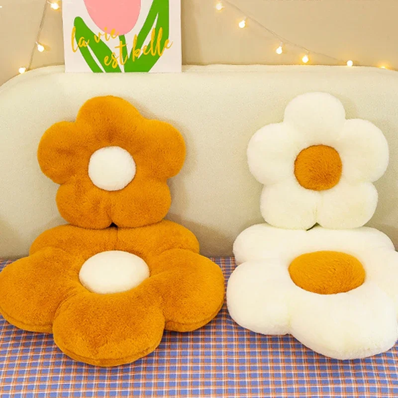 1 Stück Blumenkissen, weiches Sitzkissen, dekorative Kissen, Sofa-Zubehör, Bürositze, Kissen, Heimdekoration Image