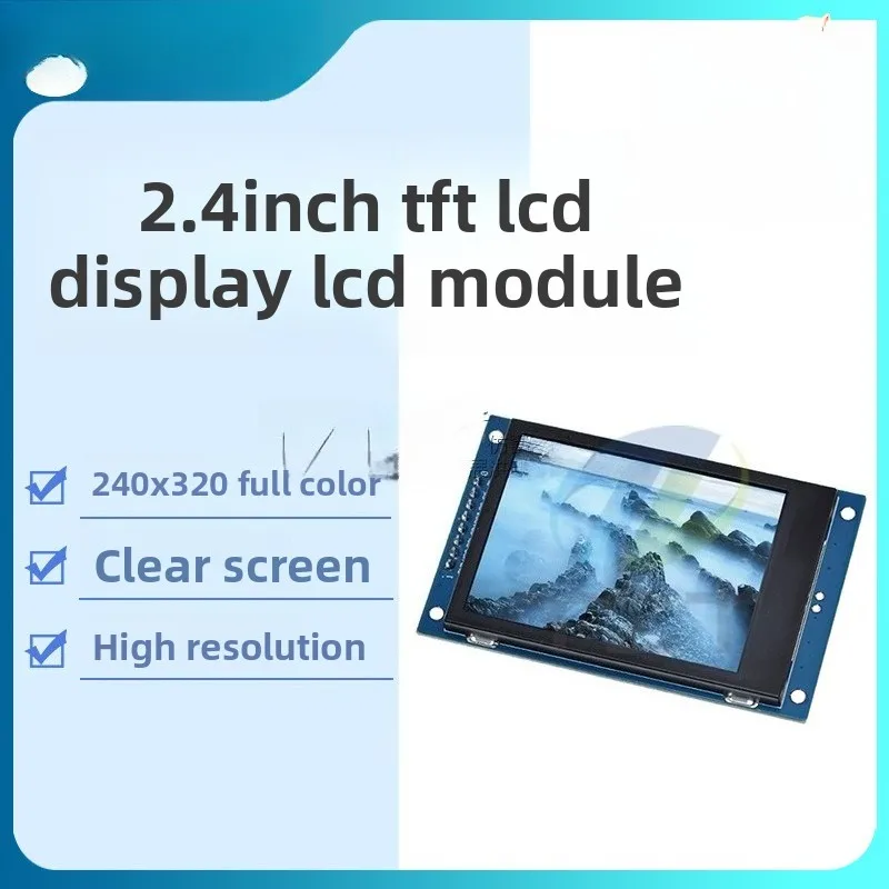 2,4-Zoll-TFT-LCD-Bildschirm 240x320 Vollfarbiges IPS-Modul ST7789 SPI-Schnittstelle Hochauflösender Stabiler Kleiner Bildschirm für Elektrogeräte Image