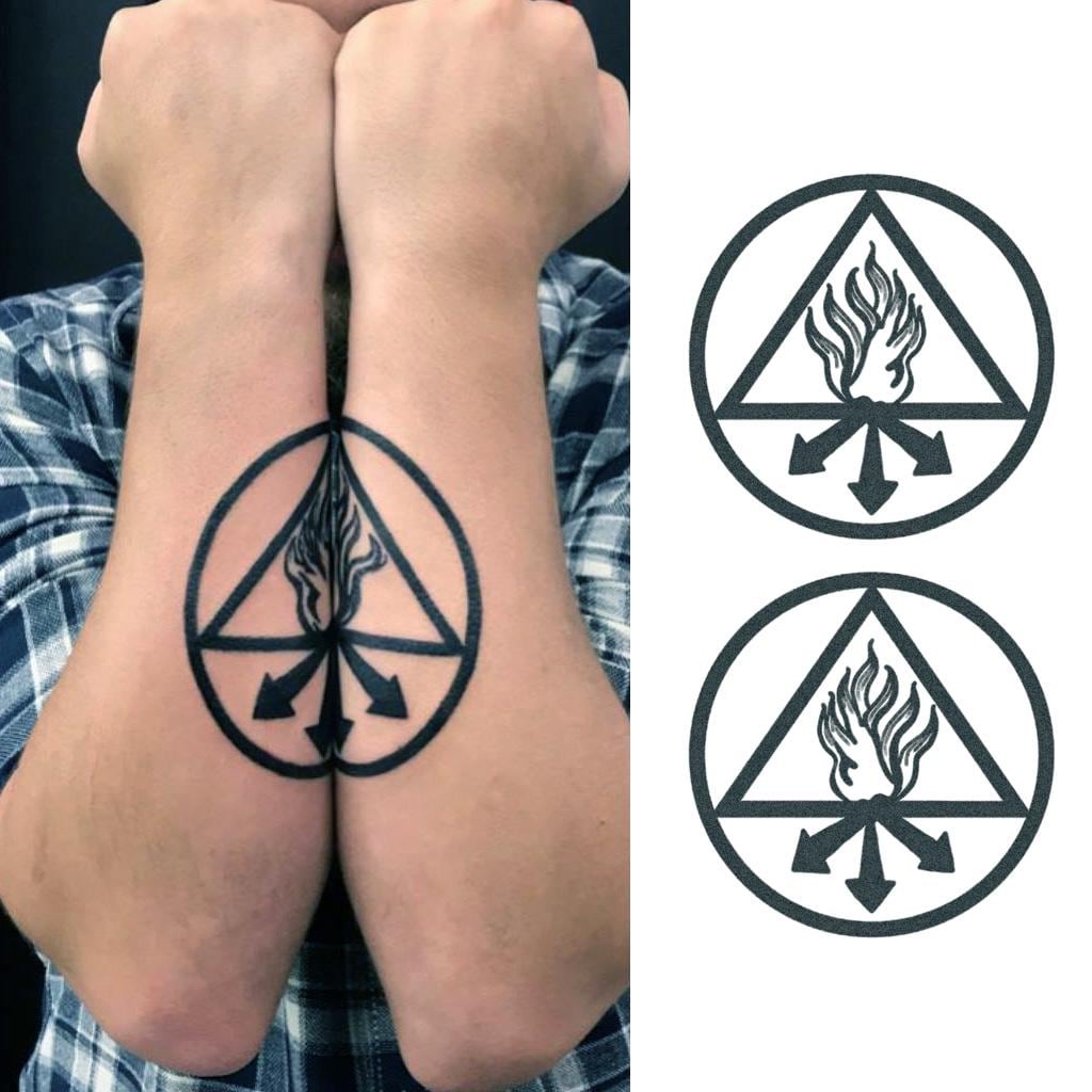 Tatuaggi di Constantine (set di 2) - Tatuaggi sul braccio di Constantine / Tatuaggi sul braccio di Constantine / Tatuaggi di Red King / Tatuaggi di Ke