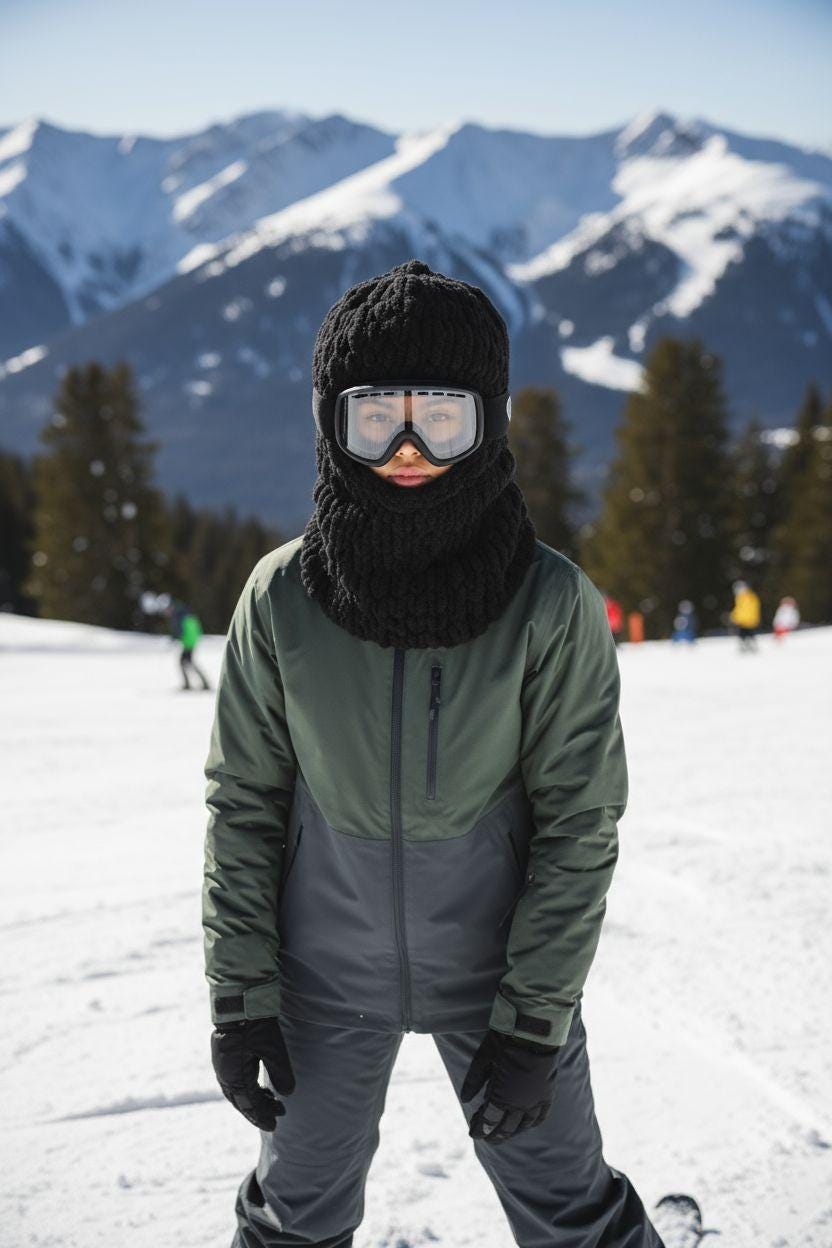 Maschera passamontagna, passamontagna per casco da sci, maschera per casco, copricasco, maschera da sci, maschera per il viso, maschera per il viso in