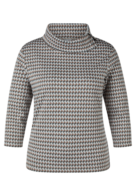 Rabe T-Shirt "Cozy" Gr. 48 in braun | 70% Polyester