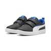 Sneaker PUMA "COURTFLEX V3 V PS", Gr. 30, grau (dusky gray, puma weiß, mountain blau), Synthetik, sportlich, Schuhe