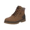 Schnürstiefelette RIEKER "Rieker Stiefelette Lederimitat", Herren, Gr. 47, moro, Lederimitat, casual, Schuhe