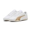 Sneaker PUMA "CATCH SOLEIL DAYINIGHT", Gr. 38, puma weiß, puma gold, vapor gray, Synthetik, colorblocking, sportlich, Schuhe, Design auf den Spuren des Puma Speedcat