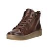 Sneaker GABOR "Gabor Sneaker Nappaleder", Damen, Gr. 40, braun (mittelbraun), Nappaleder, casual, Schuhe