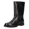 Stiefelette INUOVO "INUOVO Stiefelette Leder", Damen, Gr. 40, schwarz, Leder, casual, Schuhe