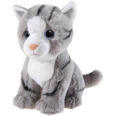 Kuscheltier HEUNEC "Medi-Mi, Katze", grau, Plüschfiguren, KinderB:19cm H:18cm T:22cm, B:19cm H:18cm T:22cm Image