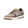 Sneaker BULLBOXER "Bullboxer Sneaker Leder", Herren, Gr. 46, braun (grau, braun), Leder, casual, Schuhe