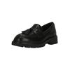 Slipper CLARKS "Lauryl Tassel", Damen, Gr. 36, schwarz, Leder, klassisch, Schuhe, aus weichem Leder