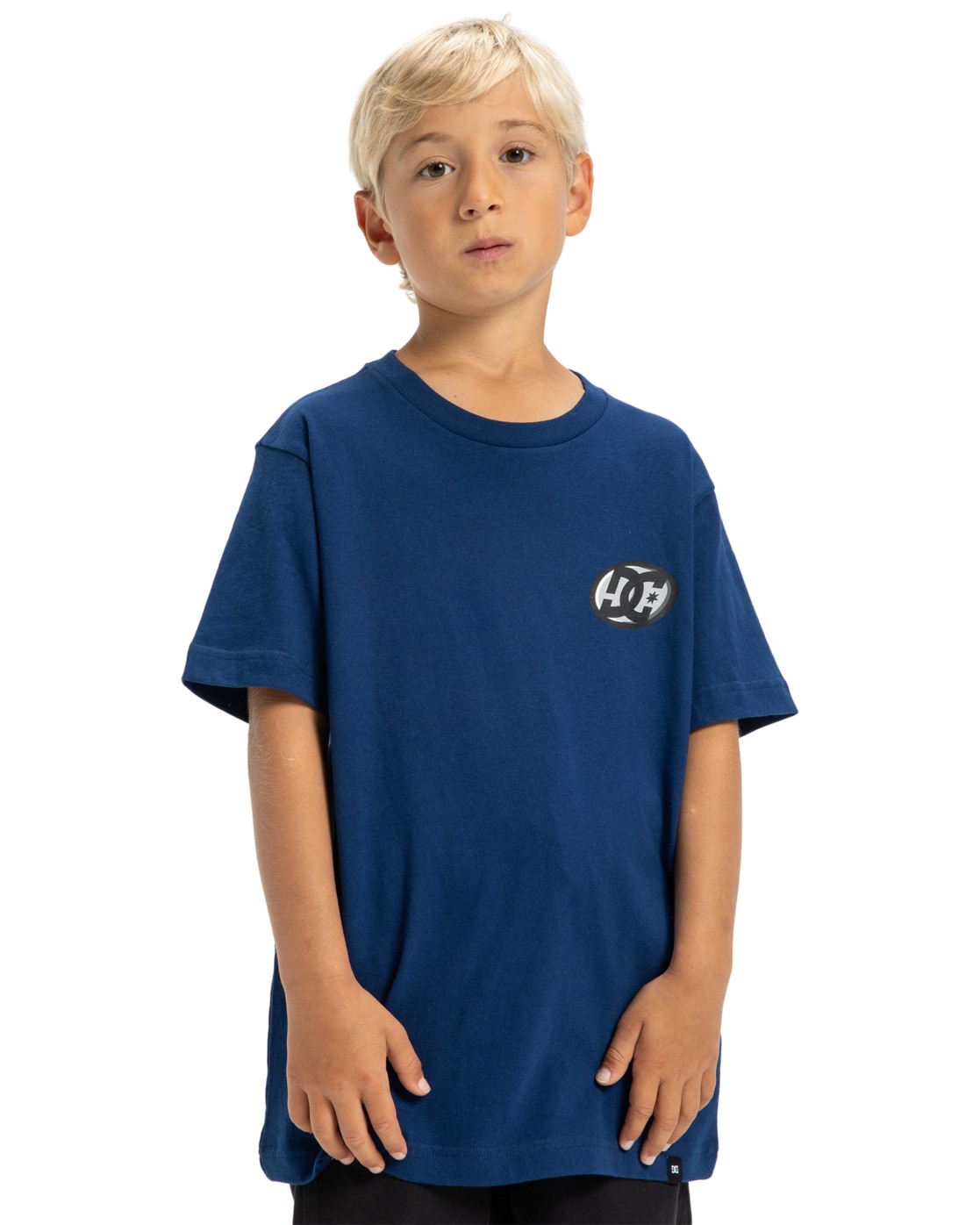 T-Shirt DC SHOES "Fast Bubble", Kinder, Gr. 16(165-172cm), blau (estate blau), 75% Baumwolle, 25% Baumwolle, Shirts Image