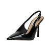 High-Heel-Pumps STEVE MADDEN "STEVE MADDEN Pumps Lederimitat", Damen, Gr. 38, schwarz (schwarz lack), Lederimitat, elegant, Schuhe