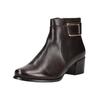 Stiefelette REGARDE LE CIEL "Regarde Le Ciel Stiefelette Leder", Damen, Gr. 39, braun (kastanie), Leder, casual, Schuhe