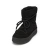 Winterboots MARC O'POLO "mit flauschigem Warmfutter", Damen, Gr. 42, schwarz, Obermaterial: 100% Leder (Rind), unifarben, Schuhe