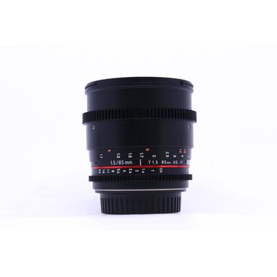 Used Rokinon 85mm T1.5 AS IF UMC - Canon EF Fit