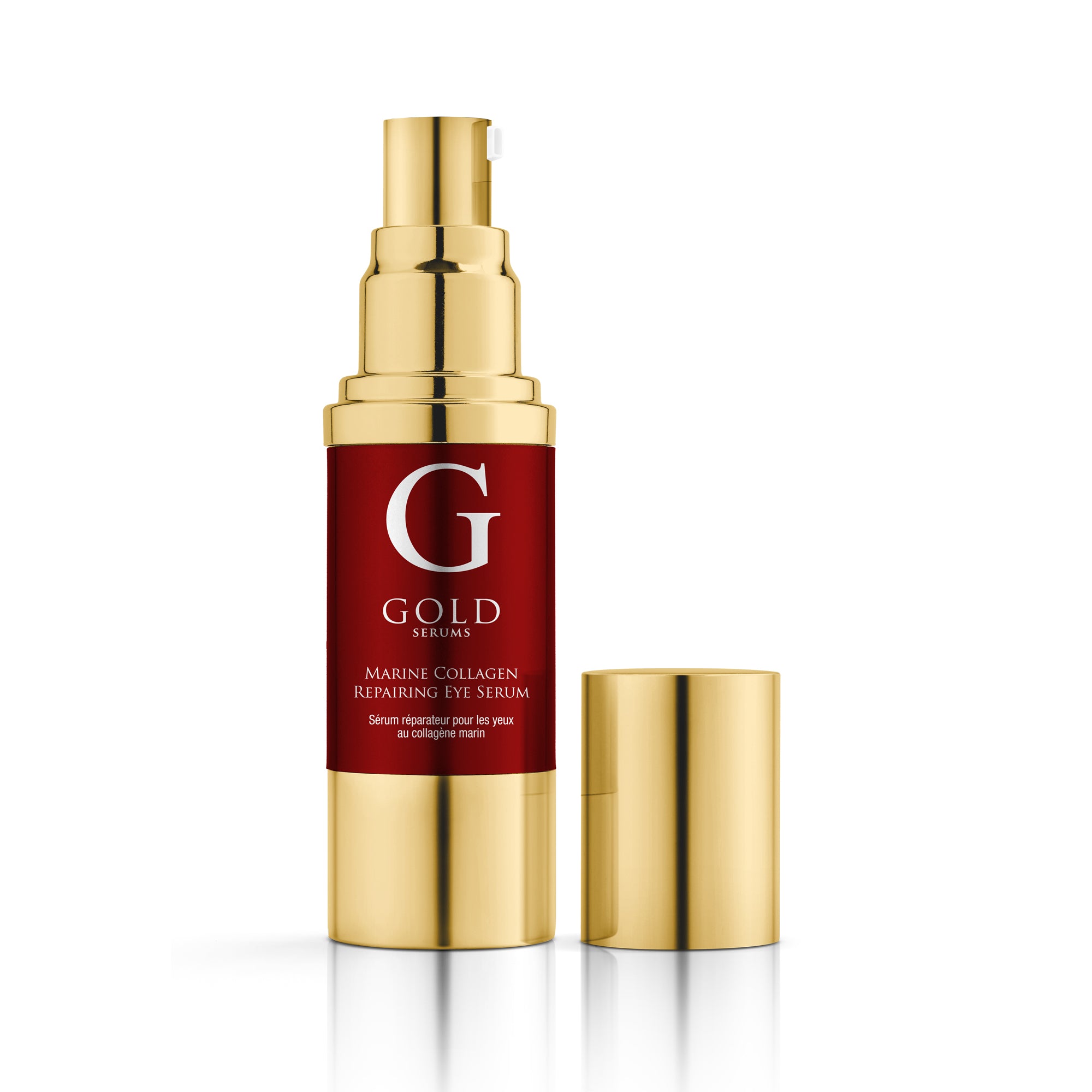 Goldserum mit marinem Kollagen reparierendes Augenserum 15 ml Image